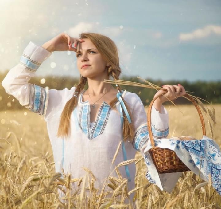 Farba oblečenia Slovanov – biela