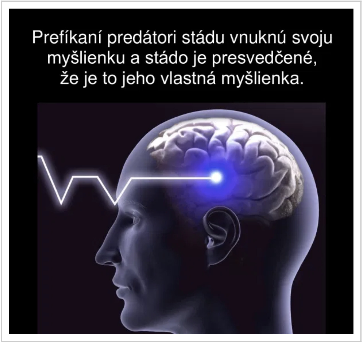 Vnuknutie myšlienok predátorov